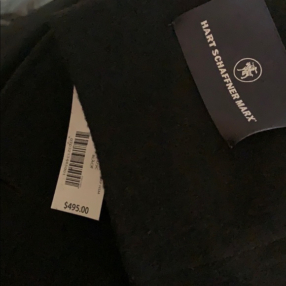 Hart Schaffner Marx Wool Blend Classic Fit Stand Collar Zip Bib Lined Car Coat - Picture 10 of 11